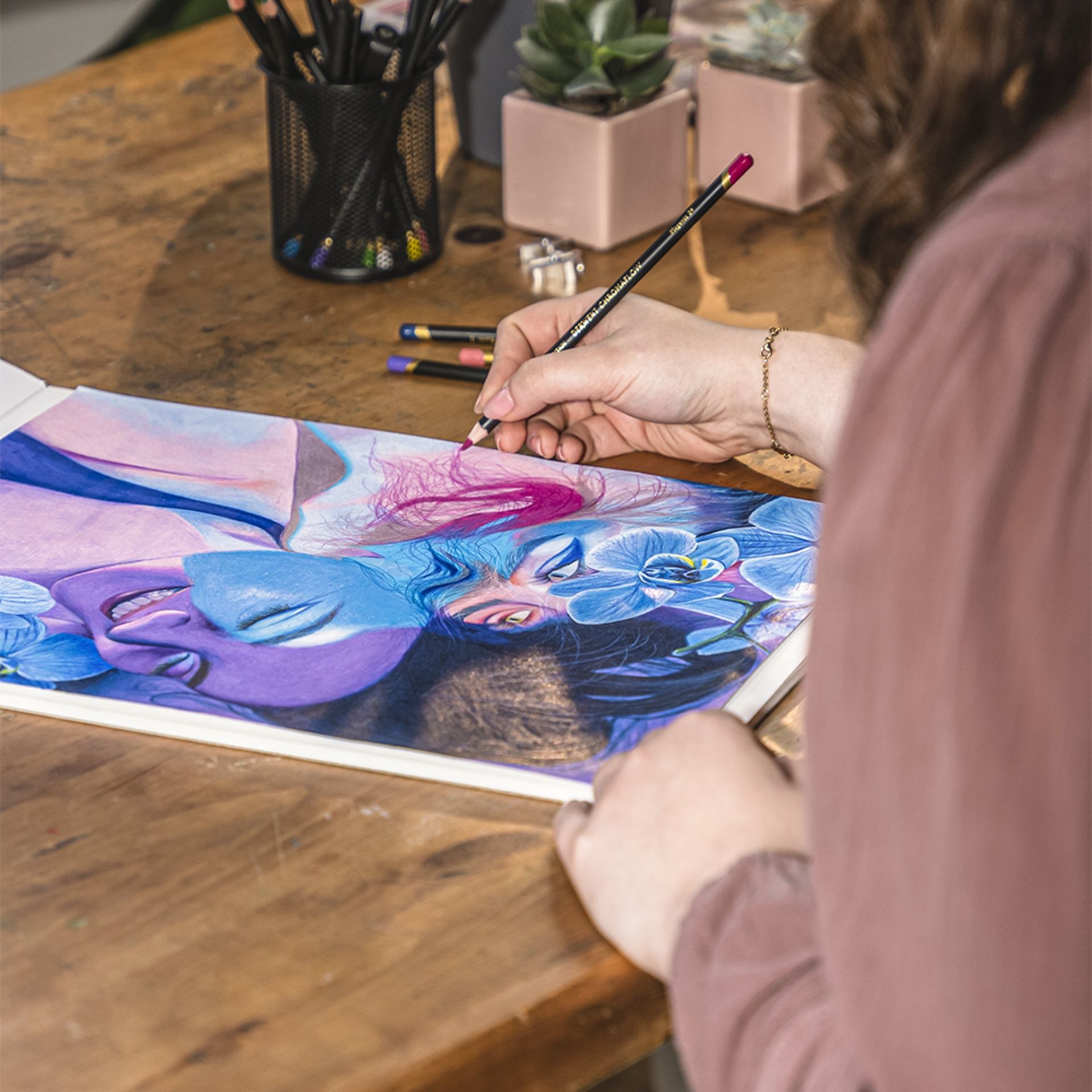 Derwent Chromaflow 150 kynälajitelma