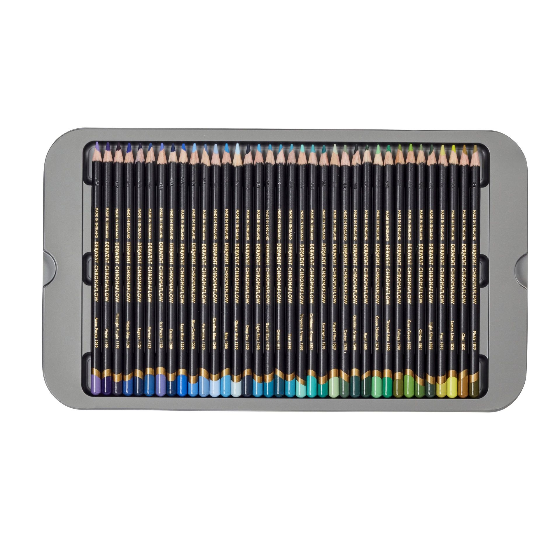 Derwent Chromaflow 100 kynälajitelma