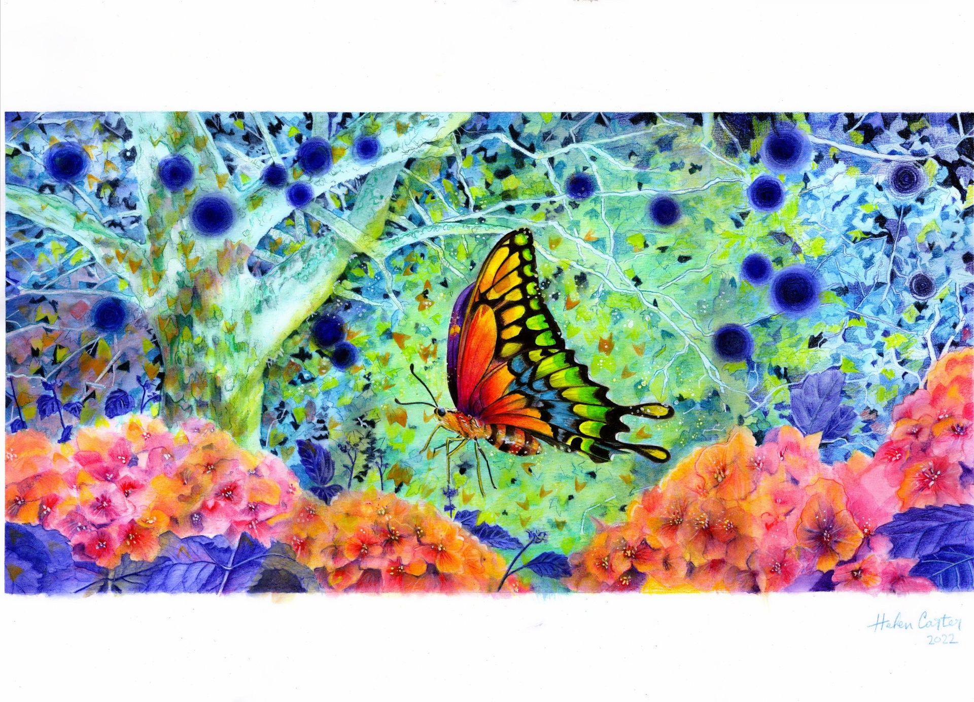 Derwent Inktense 100 mustevärikynälajitelma