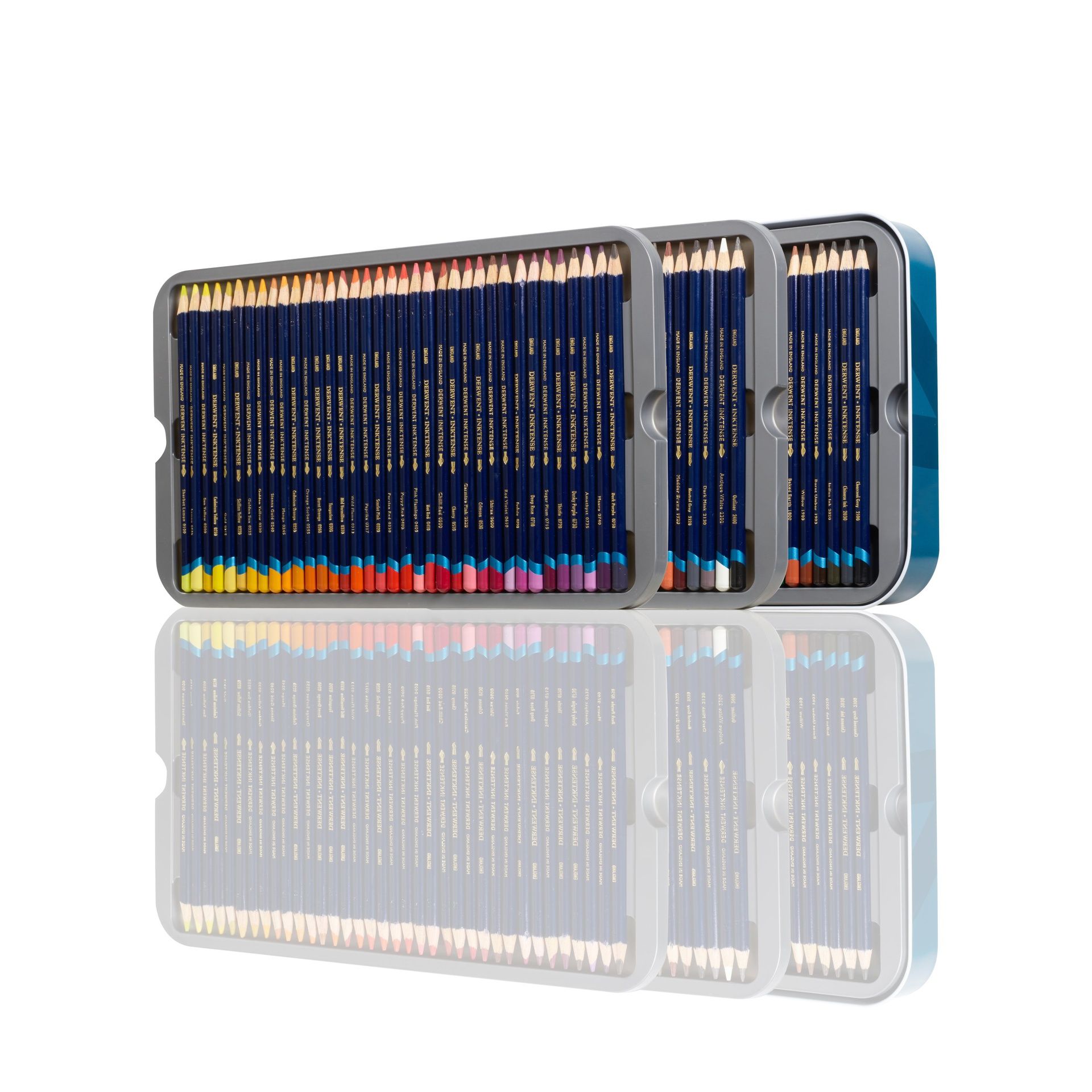 Derwent Inktense 100 mustevärikynälajitelma