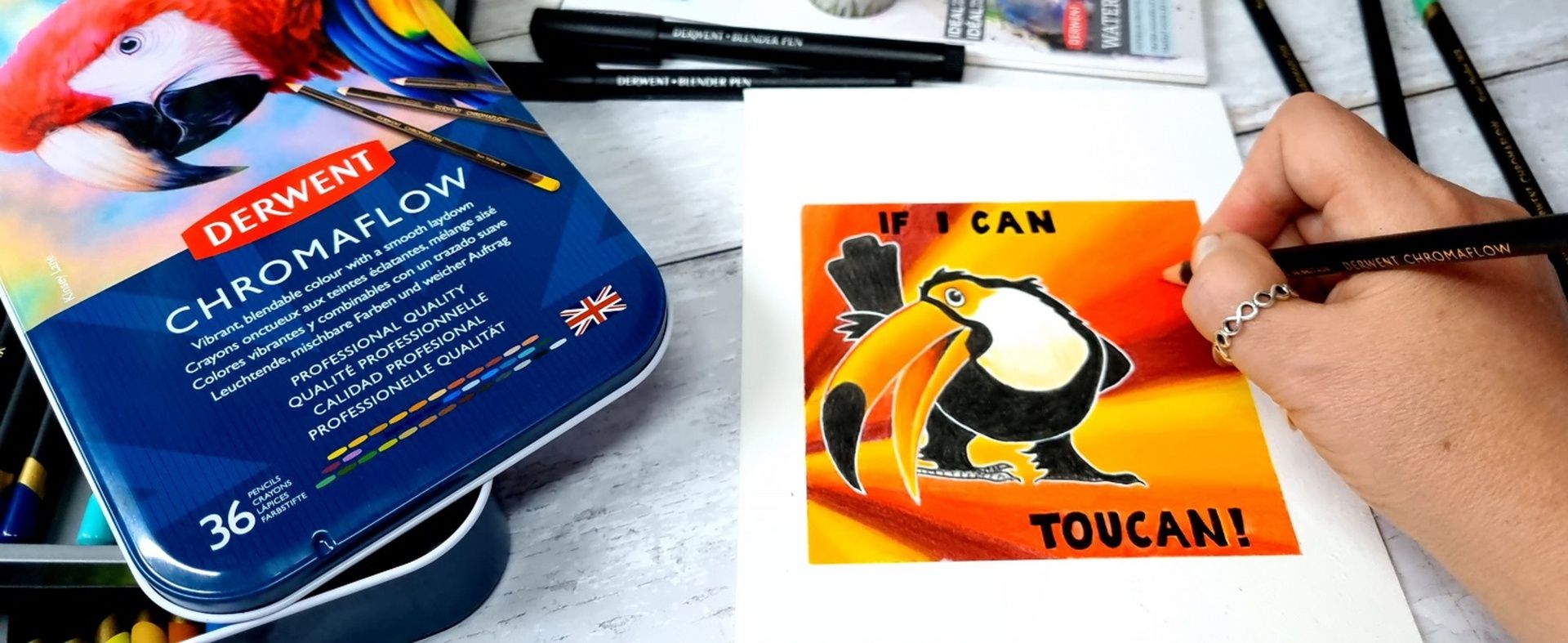 Derwent Chromaflow 36 värikynälajitelma