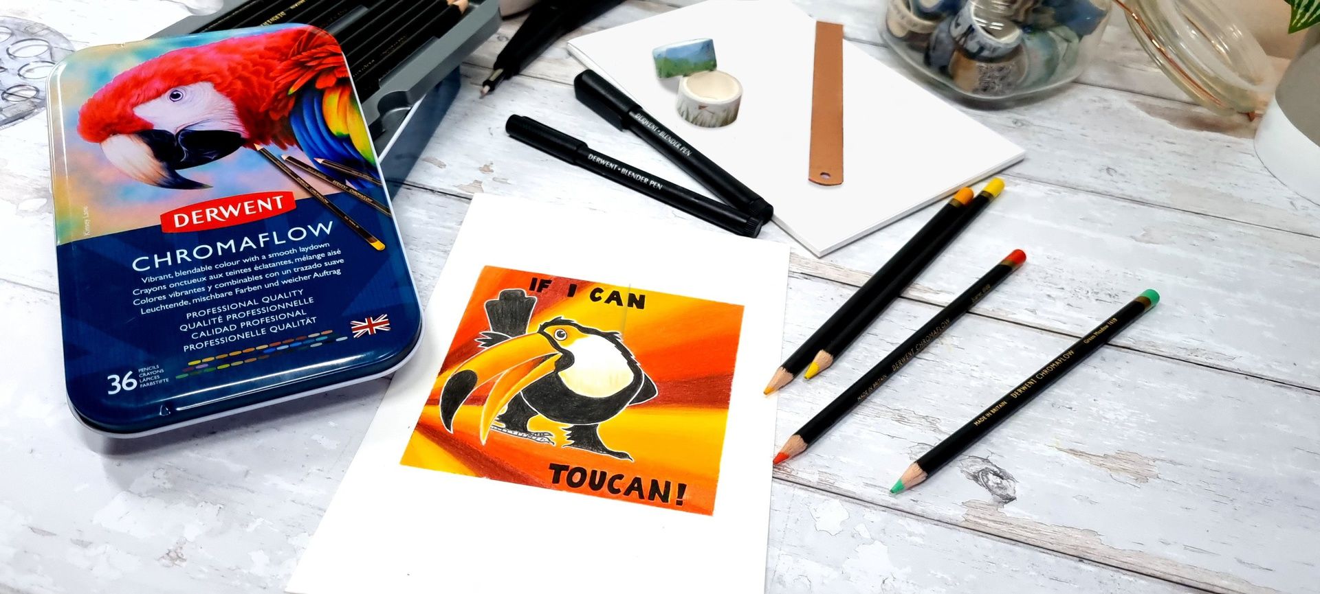 Derwent Chromaflow 36 värikynälajitelma