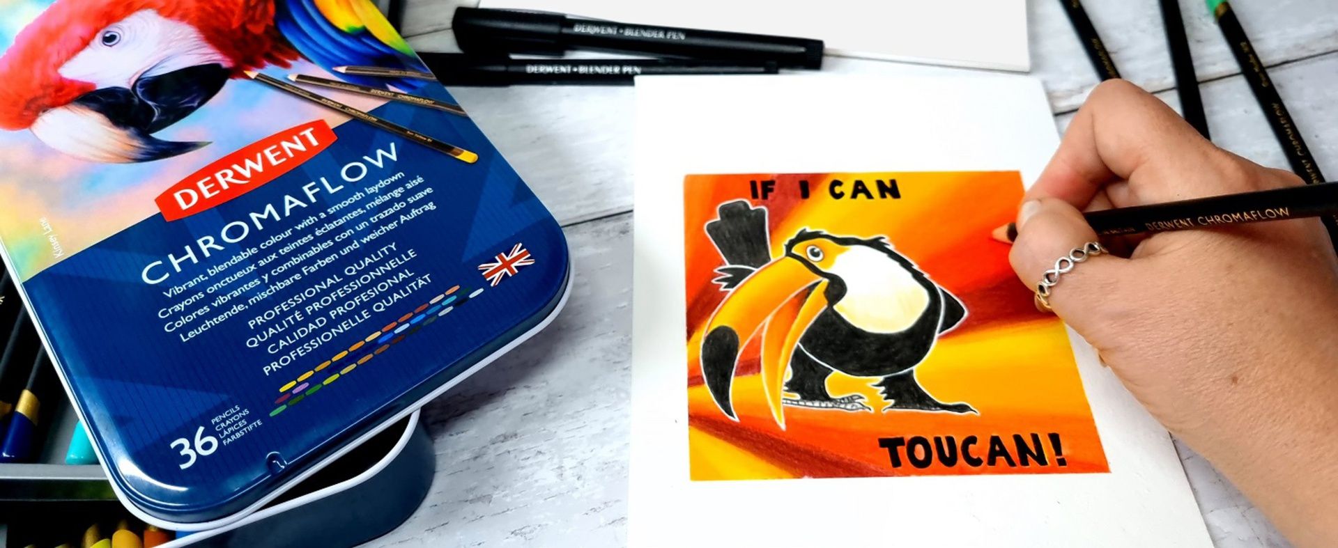 Derwent Chromaflow 36 värikynälajitelma