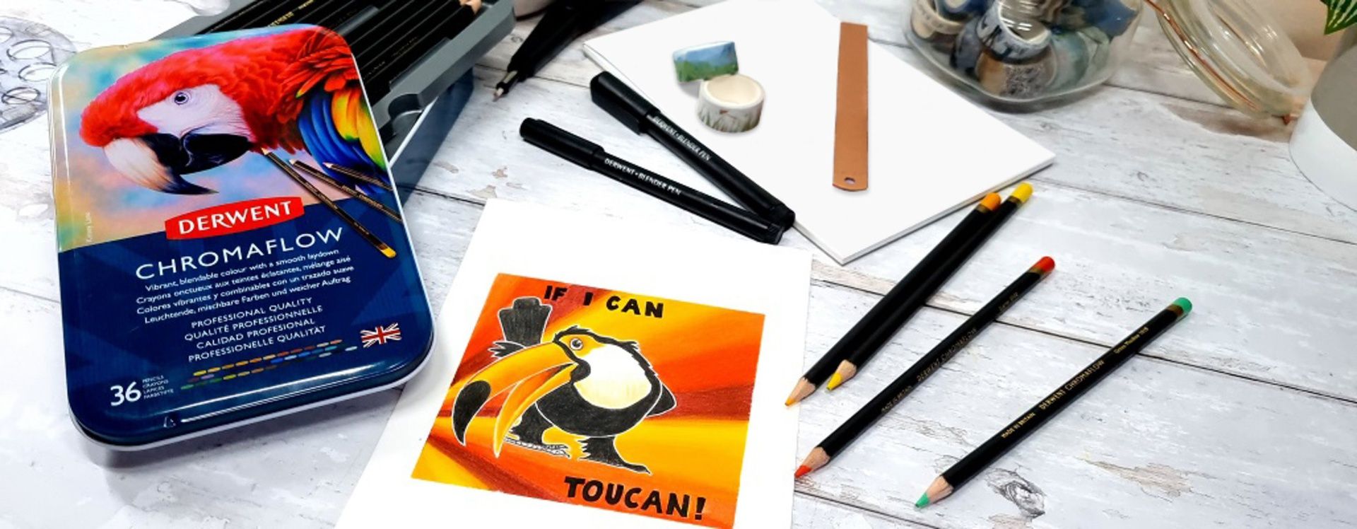 Derwent Chromaflow 36 värikynälajitelma