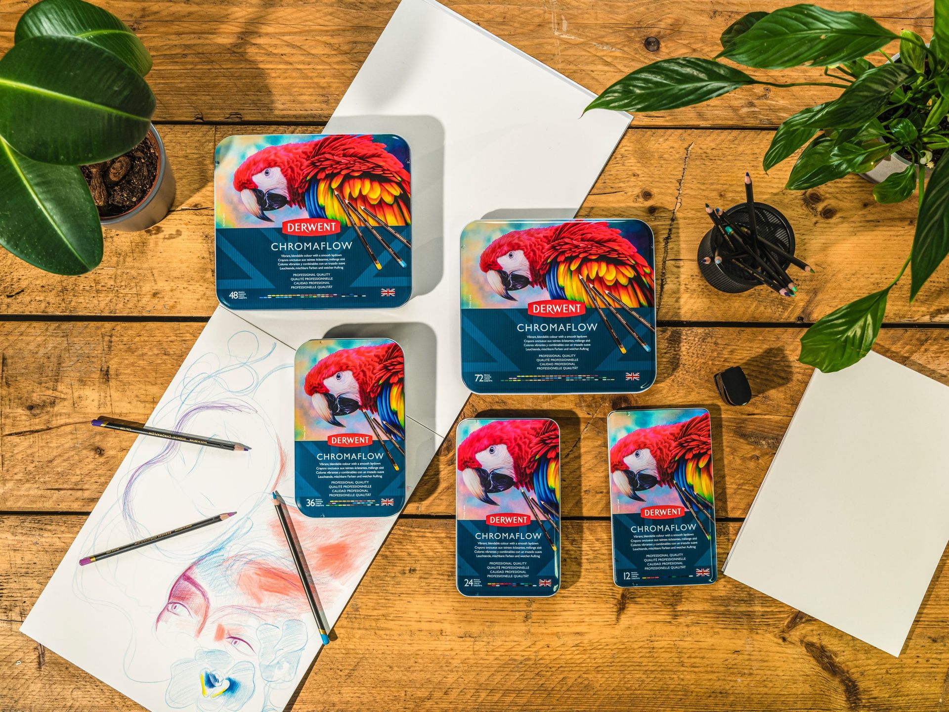 Derwent Chromaflow 36 värikynälajitelma