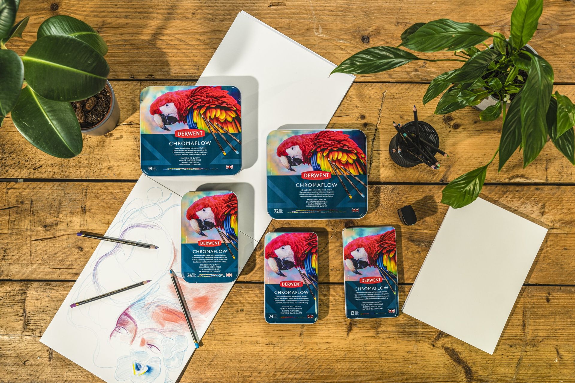 Derwent Chromaflow 36 värikynälajitelma