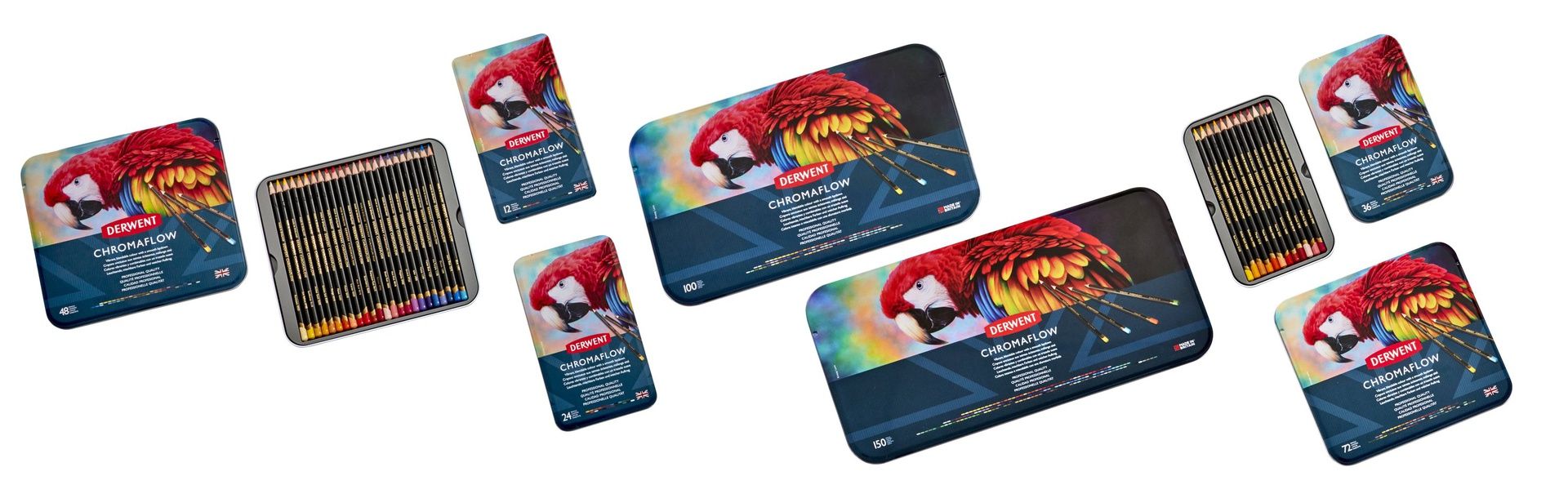 Derwent Chromaflow 36 värikynälajitelma