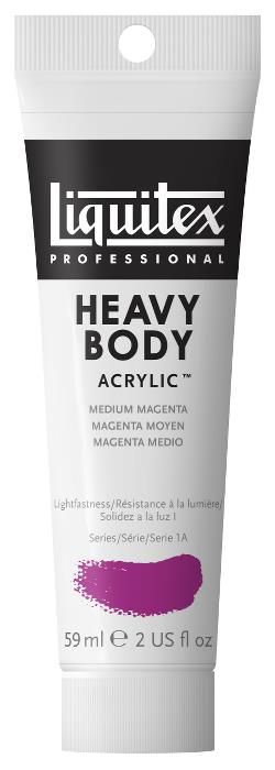 Liquitex Heavy Body 59ml 500 Medium magenta (1) 5, akryyliväri