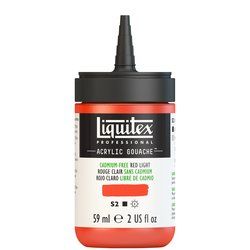 Liquitex Acrylic Gouache 59ml 893 Cadmium-free red, akryyliguassi