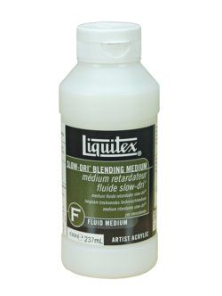 Liquitex Slow-Dri Blending Medium 237ml, Fluid Medium