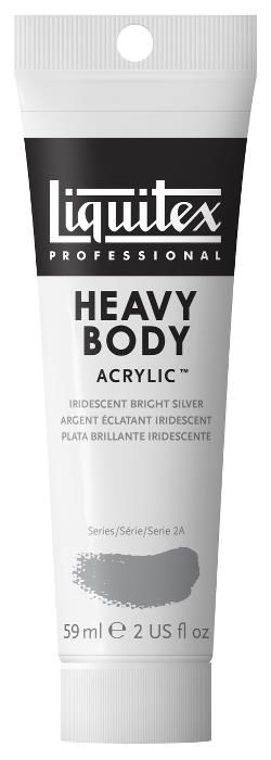 Liquitex Heavy Body 59ml 236 Irides bright silver, akryyliväri, metallihohto
