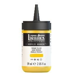 Liquitex Acrylic Gouache 59ml 410 Primary yellow, akryyliguassi