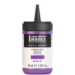 Liquitex Acrylic Gouache 59ml 986 Fluores violet, akryyliguassi, fluoresoiva