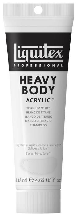 Liquitex Heavy Body 138ml 432 Titanium Whie, akryyliväri