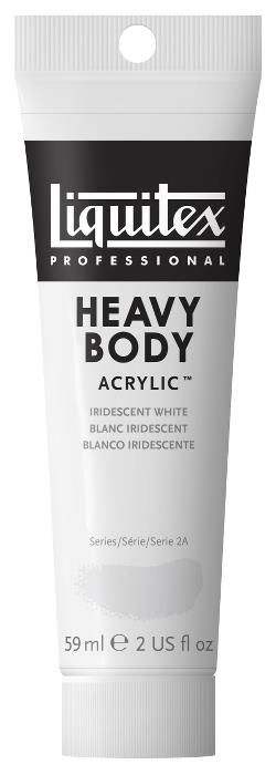 Liquitex Heavy Body 59ml 238 Irides white (2), akryyliväri, metallihohto