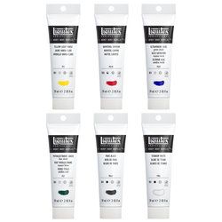 Liquitex Heavy Body Acrylic Set 6x59ml Classic col, akryylilajitelma