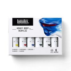 Liquitex Heavy Body Acrylic Set 6x59ml Classic col, akryylilajitelma