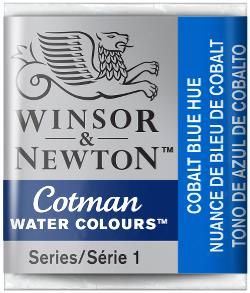 WN Cotman 1/2 (1,7ml) 179 Cobalt Blue Hue, akvarellivärinappi x