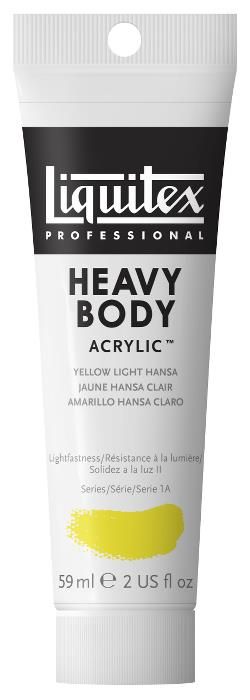 Liquitex Heavy Body 59ml 411 Yellow light Hansa (1, akryyliväri