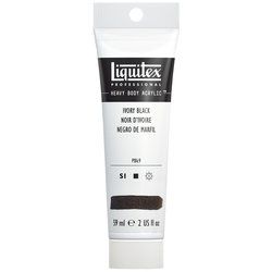 Liquitex Heavy Body 59ml 244 Ivory black (1), akryyliväri
