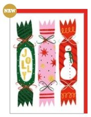 2-osainen joulukortti The Art File - Karkit, Jolly