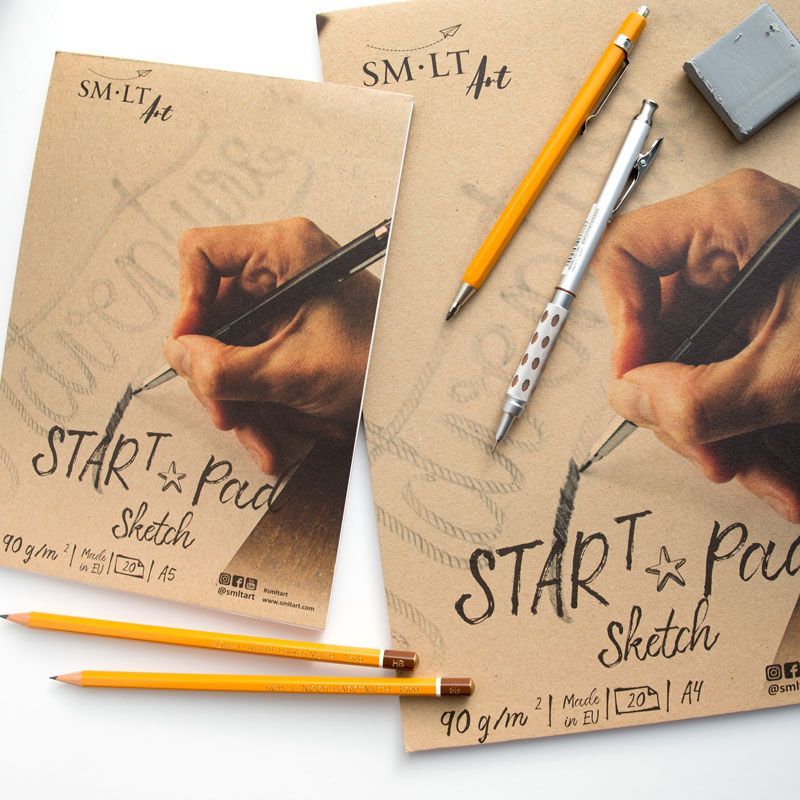 SMLT Star T luonnoslehtiö 90g A4 (20) FSC