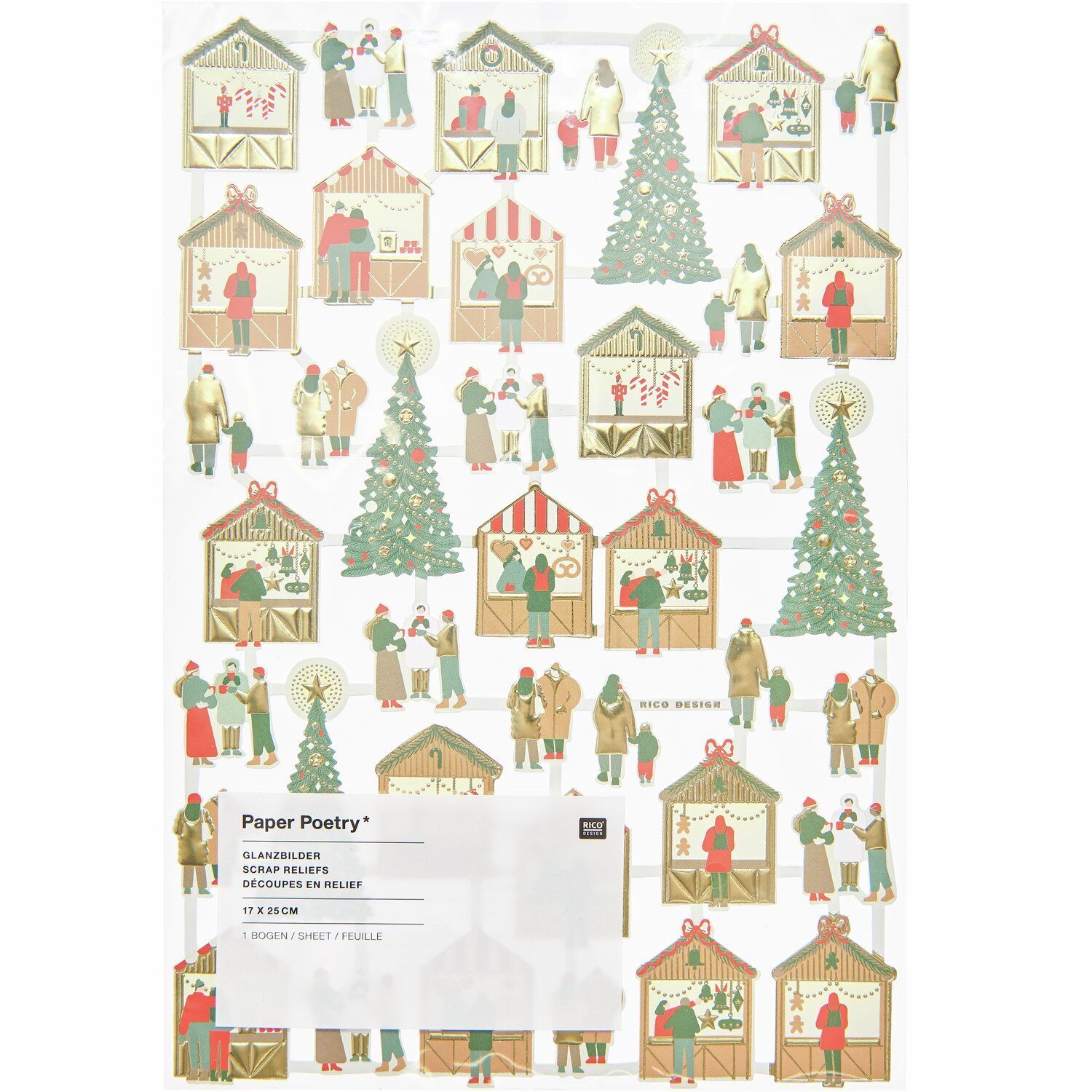 RICO Kiiltokuva-arkki Lapset FSC MIX