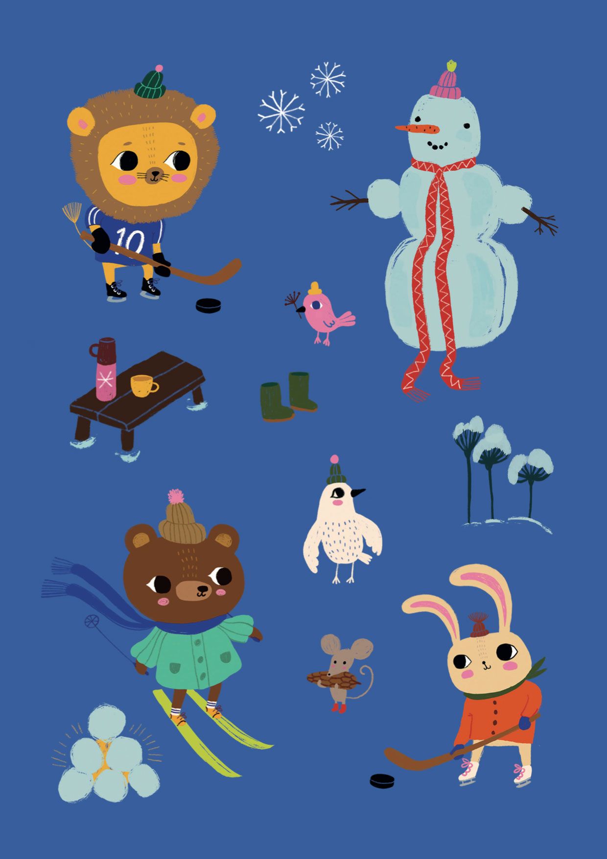 Palapeli Putinki Mira Mallius - Talviurheilu